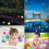 Homerr floating pool light RGB remote 2 or 4 pcs 8