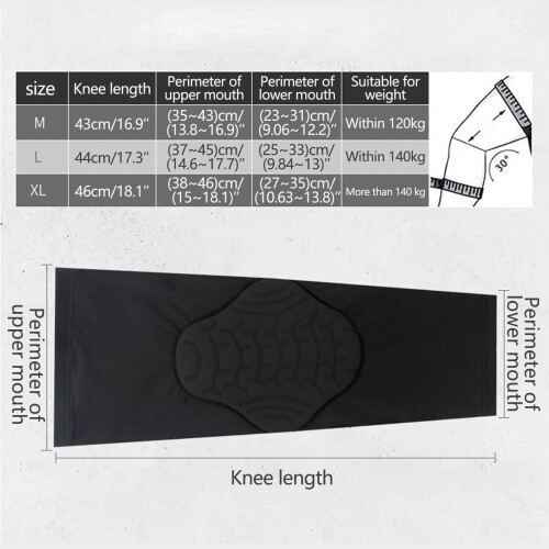Knee Protection Pads Honeycomb Patella Support for 1