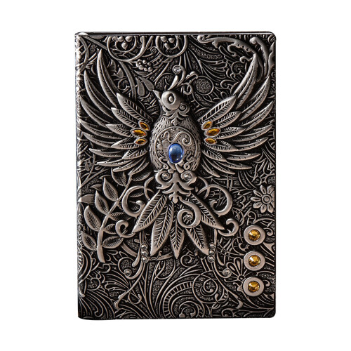 A5 preget vintage skinnjournal 100 ark 1