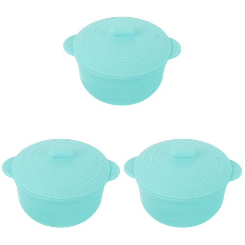 Silicone Wax Melter Bowl 3 Pieces