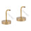 Wall Light Pole Wrought Iron Elbow Holder 2 Sets 1