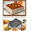 Stainless Steel Rectangle Baking Pan Non-stick Large 4