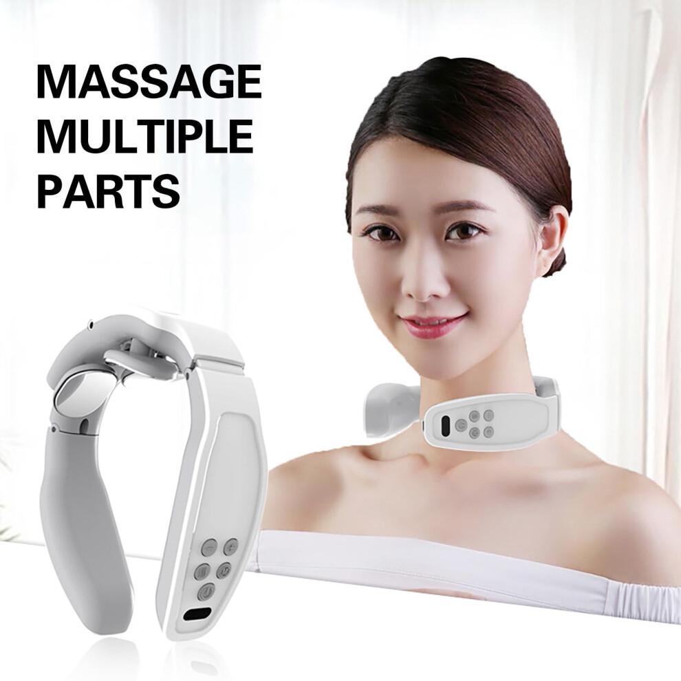 Electric Neck Massager with Heat, 4 Modes 15 Levels
