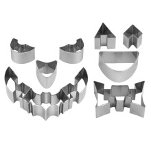 Juego de utensilios de cocina VALSEEL para tallar calabazas de Halloween, molde de acero inoxidable, herramienta para hornear, herramienta para