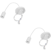 Hanging Light Cord Pendant Fixture 2 pcs