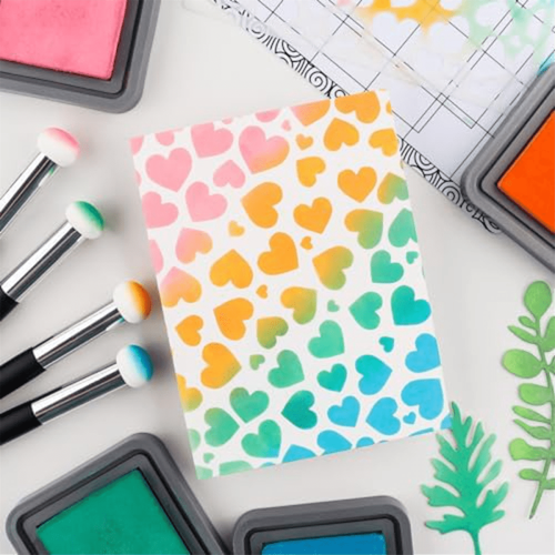 Sponge Applicators Mini Paper Pouncers 8 Pcs 2