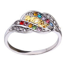 Kiplyki Muttertagsgeschenk: Ring für Mama – farblich passender Ring für Mama – schlicht und vielseitig