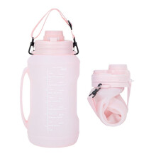 Gourde FloHua en silicone, portable et rétractable, 2000 ml