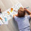 Kids coloring tablecloth animal print 1 piece 5
