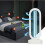 Meiiso UVC sterilization lamp black portable 8