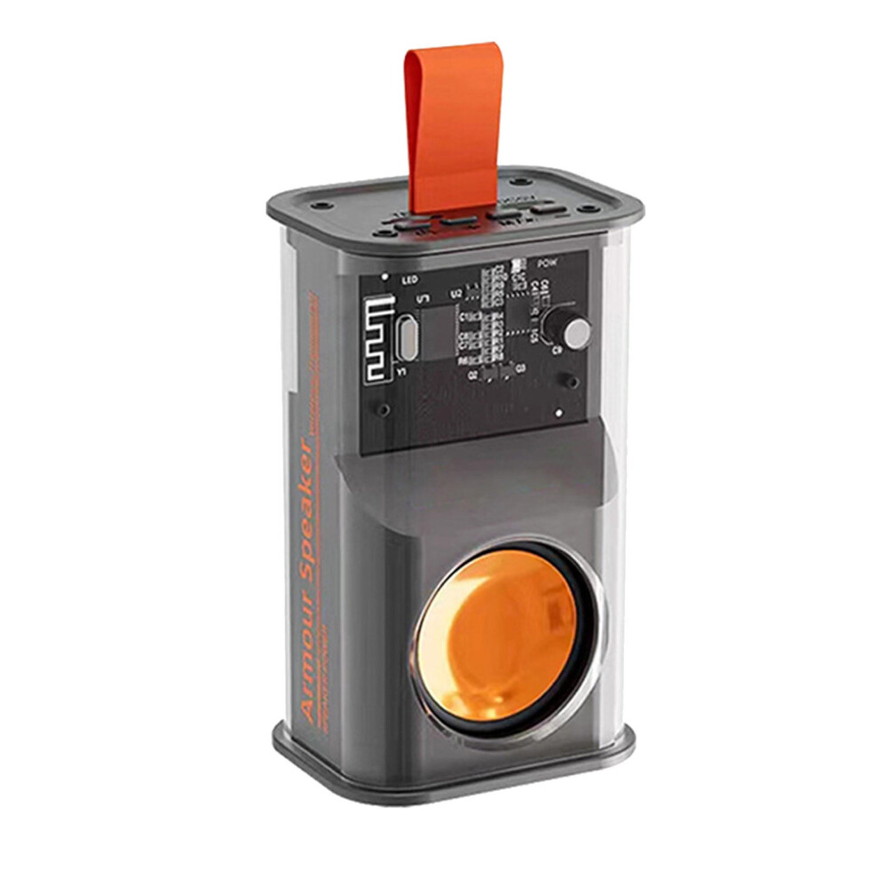 Valseel Bluetooth Speaker Transparent Mecha Subwoofer 1 Unit 908436355322