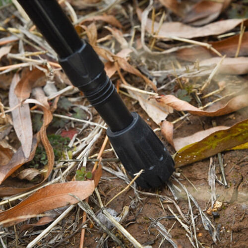 Rubber Trekking Cane Tips 8pcs Black 2
