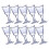 Wine Glasses White Highball Plastic 10 Pcs 1