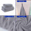 Beach Towel Set Linen Cotton 2-Piece 5
