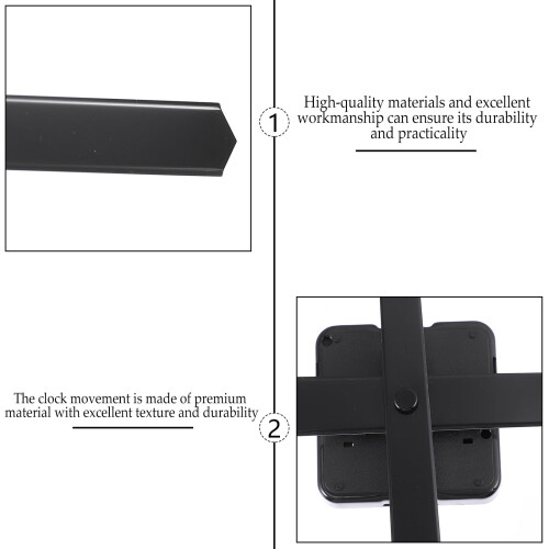 Clock Movement Plastic Long Shaft Mute Battery Set 1