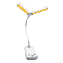 Lampe de lecture double tĂŞte VALSEEL avec variateur Ă 3 niveaux et