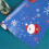 Christmas Wrapping Paper Santa Pattern Single-Sided 5 pcs 4