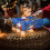 Christmas Wrapping Paper Santa Pattern Single-Sided 5 pcs 5