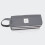 Quinlirra Pencil Box Plastic Double-Layer Dark Gray 1