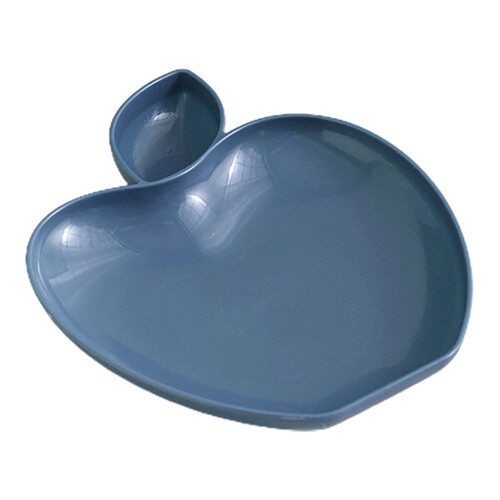 Homerr fruit-shaped serving plate with sauce holder, 1