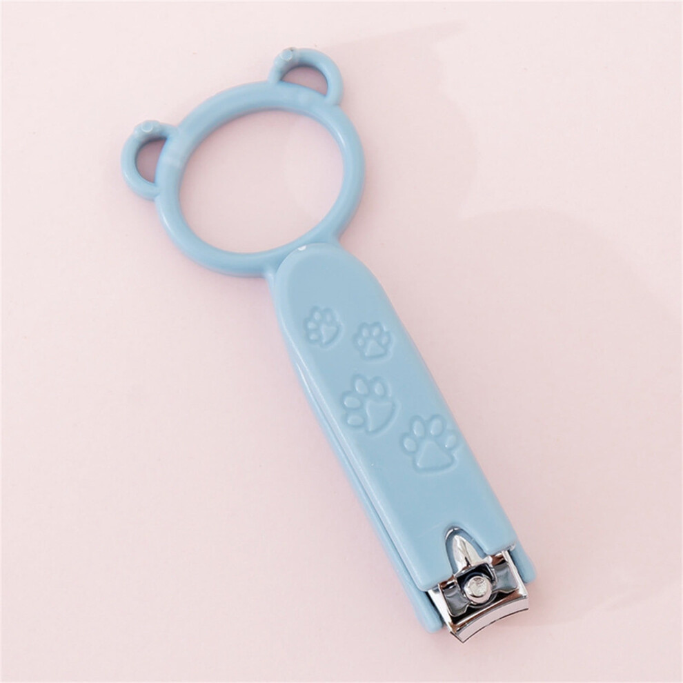Portable nail clipper set with manicure and toenail clippers