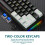 Wired Mechanical Gaming Keyboard RGB Backlit 61-Key Blue 5
