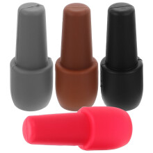 Bouchon de vin en silicone réutilisable à double joint