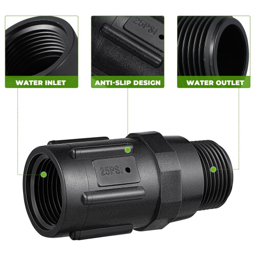 Pressure Regulator for Drip Irrigation 25 PSI 1