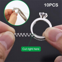 Ring Sizer Adjuster for Loose Rings - 10 pcs