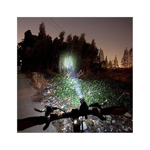 Waterproof LED Front Bike Light Handlebar Mount 1 Pack 2