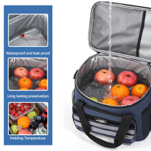 Quinlirra Picknicktasche, Umhängetasche, wasserdichte, isolierte Lunchtasche mit verdickter Aluminiumfolie, großes Fassungsvermögen | Kompatibel