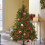 Christmas Tree Decorations Blue Wool Balls 24pcs 6