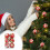 Clear Painted Christmas Tree Balls Red 6 pcs 2