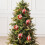 Clear Painted Christmas Tree Balls Red 6 pcs 5