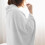 Kafsov bath towel white ultra-soft microfiber 28x55 inch 6
