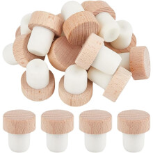 Bouchons de bouteille de vin réutilisables en forme de T, lot de 15