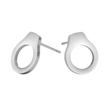 Boucles d'oreilles RSAMD Chic en acier inoxydable pour femmes, couleur argent - 04# (anneau)