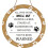 Placa decorativa rústica redonda para cachorro, 20x20cm (8x8 polegadas), 1 peça. 2