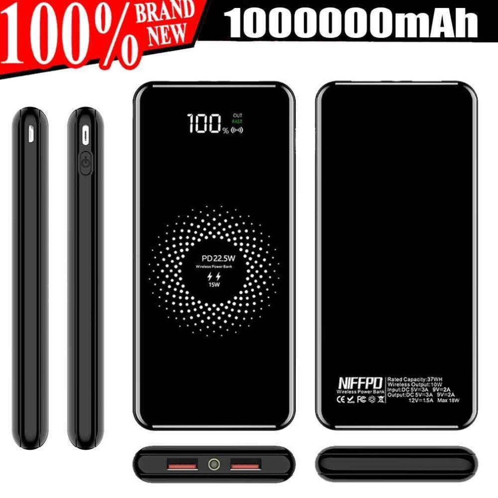 Qi Wireless Power Bank 10000Mah Portable Charger 971050922003