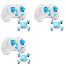 3X RC Quadcopter Cx10  Remote Control Drone 2.4G 4CH with LED Electronic Helicopter Electric Airplane Toys C