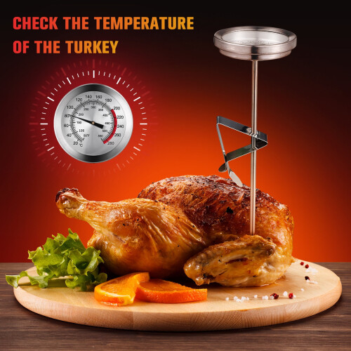 Digitales Frittiertopf-Thermometer (2 Stück) 1