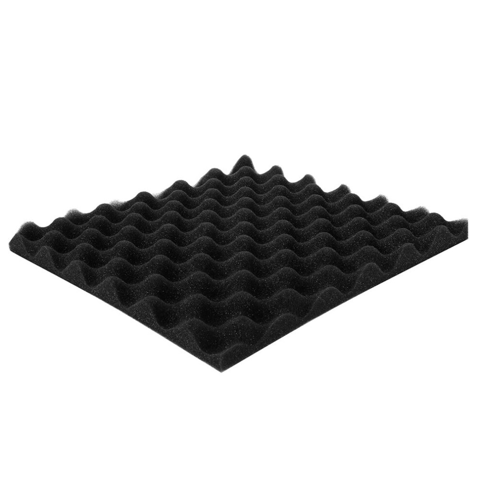 Acoustic Foam Panel Sound Absorption 12-Pack 908436369510