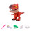 Hengsof Dinosaur Stationery Set ABS 5-piece 7