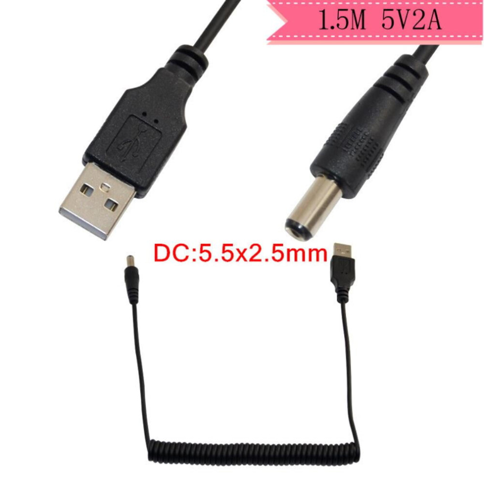 Usb 2.0È½¬Dc 5.52.5Mm 5VåÇ­Å½¢ÇΜæºÇº¿ 971050931012