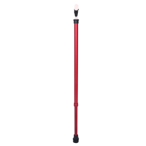 Walking Cane Adjustable for Elderly Safety Red