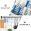 Βούρτσα μπιμπερό πολλαπλών χρήσεων καθαριστικό καράφα κρασιού καθαριστικό 4