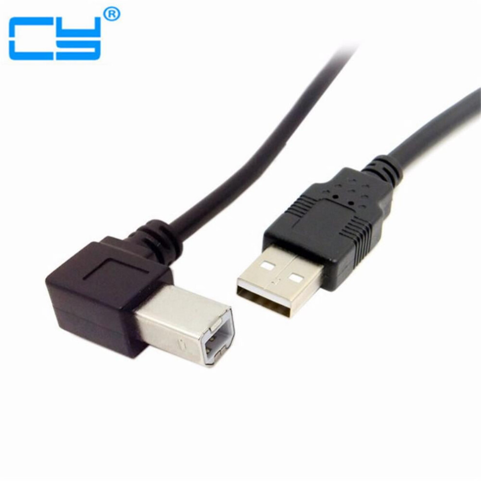 Usb 2.0 A-Male To B-Male Left-Angle Cable 50Cm 971050930435