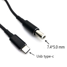FOR45W65W90W100W USB C típusú PD töltőkábel USB C csatlakozó átalakító laptop hálózati adapter csatlakozóhoz univerzális laptopokhoz
