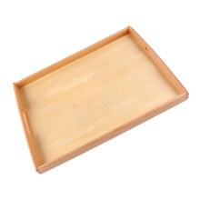 Montessori snackbakke til børnemorgenmad, træ, 1 stk.