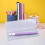 Plastic pencil box with snap closure 1 pack 3